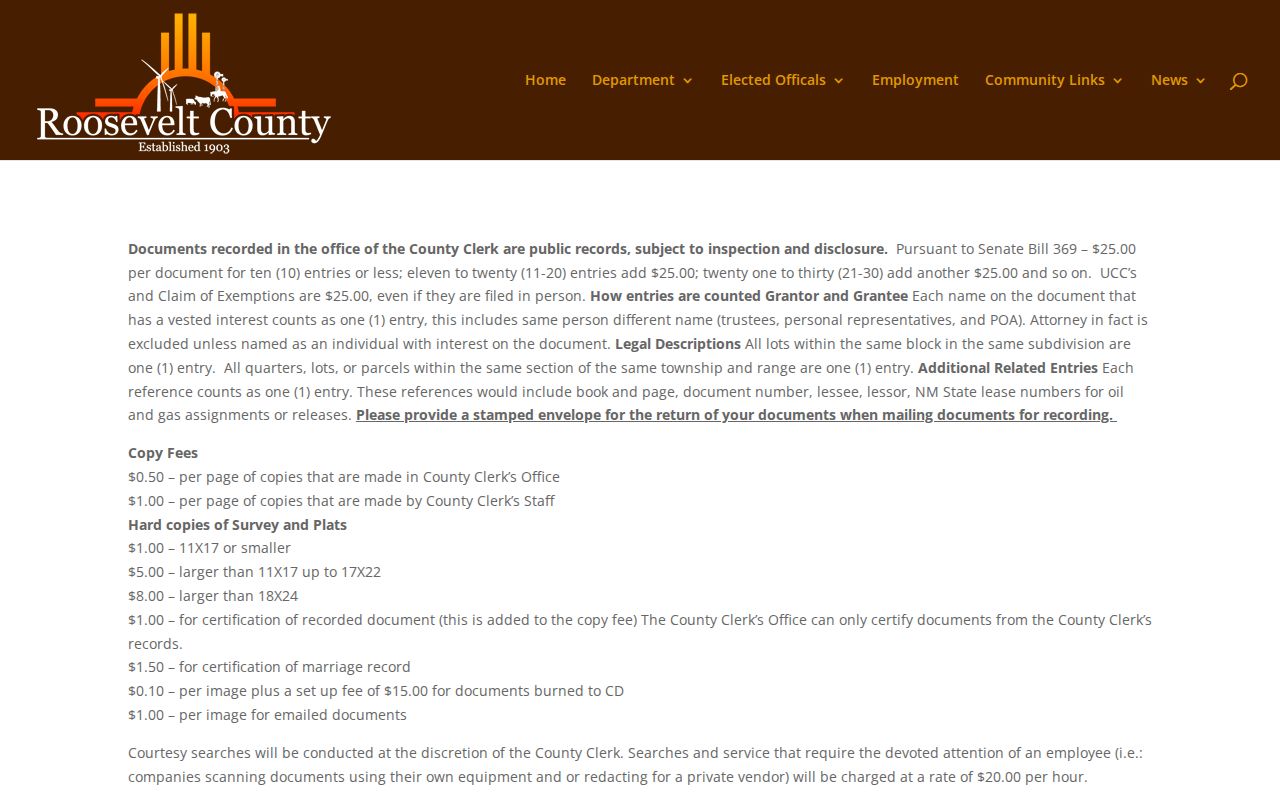 Dora court docket records request source