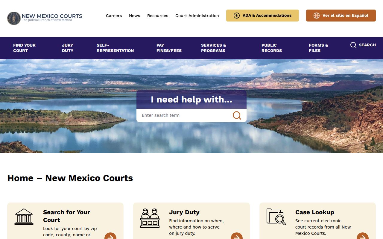 Roosevelt County court docket New Mexico Courts state judiciary page